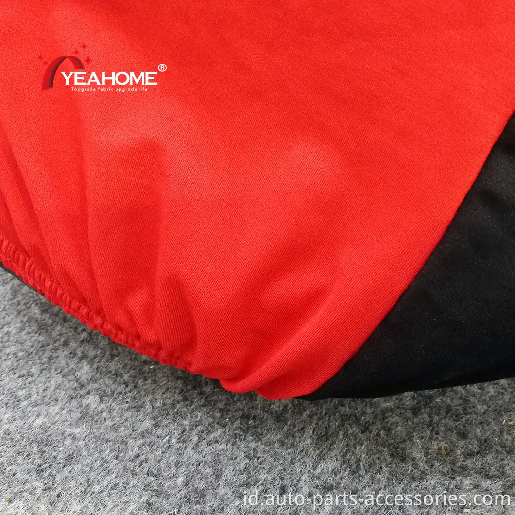 Super Soft Red Black Indoor Motorcycle Cover Cover Motorbike Bahan Debu